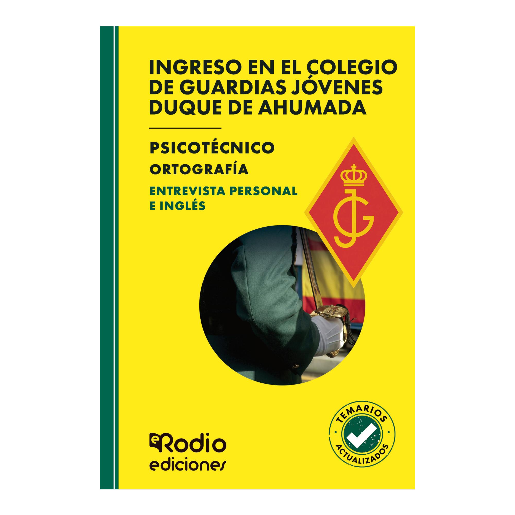 Ingreso en el colegio de guardias jovene