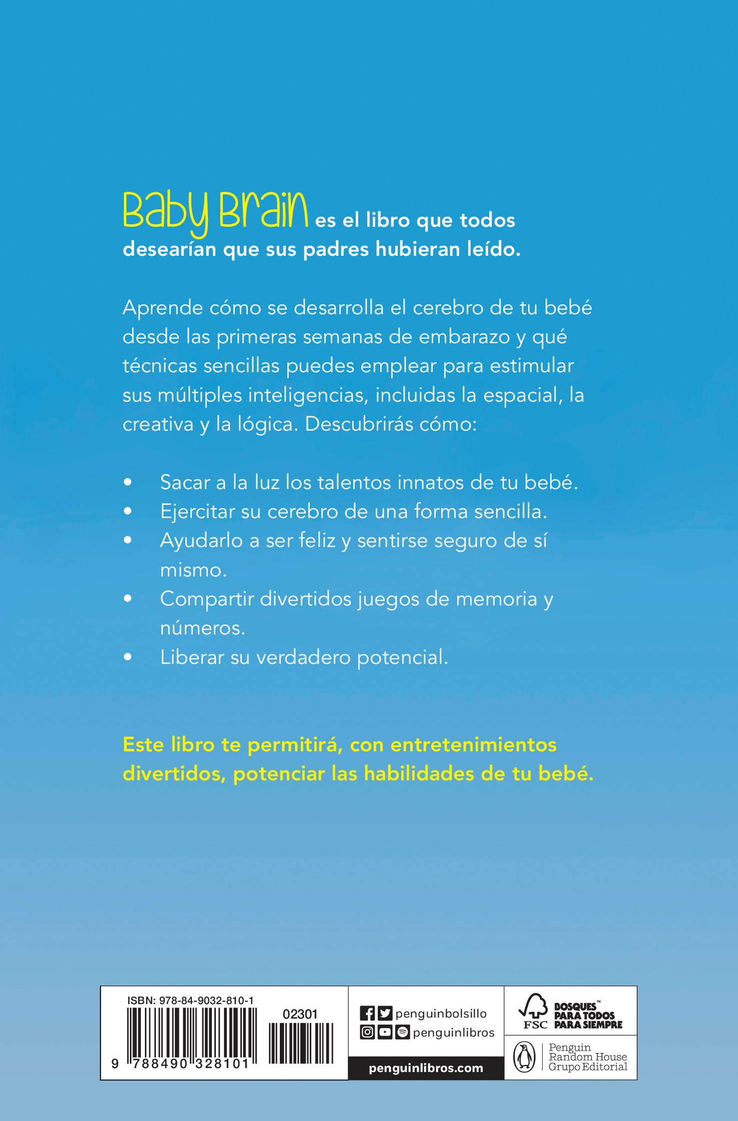 Imagen 2 de Baby Brain: El método más efectivo para potenciar el desarrollo de tu bebé  (Bolsillo) (Tapa blanda)