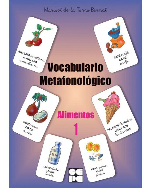 Imagen 0 de Vocabulario Metafonológico - Alimentos 1