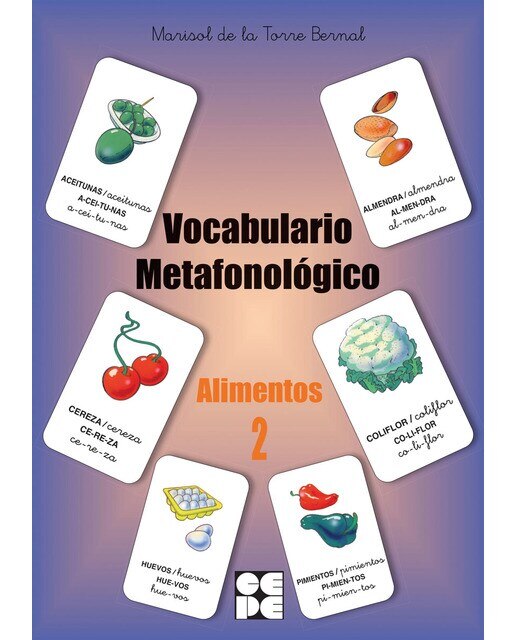 Imagen 0 de Vocabulario Metafonológico - Alimentos 2