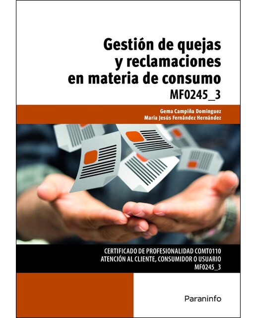 Gestión de quejas y reclamaciones en materia de consumo