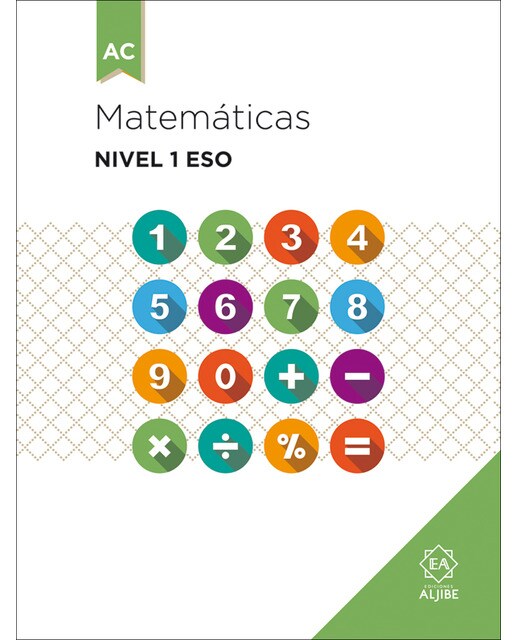 Portada de Matemáticas. Nivel 1 ESO.