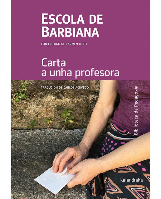 Carta a unha profesora(Tapa blanda) 1