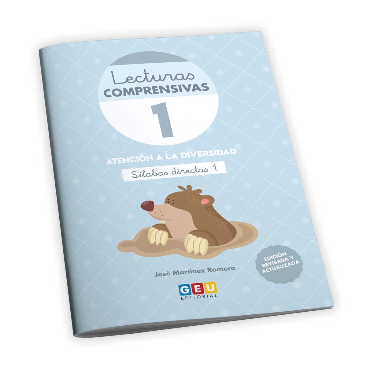 Imagem 0 de LECTURAS COMPRENSIVAS 1 - Cuaderno de Lecturas Comprensivas GEU | Libro aprender a Leer | Pauta Cuadrícula - Sílabas directas 1 | Editori (Capa mole)