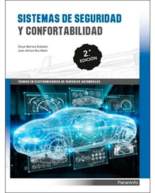 Portada de Sistemas de seguridad y confortabilidad 2.ª edición