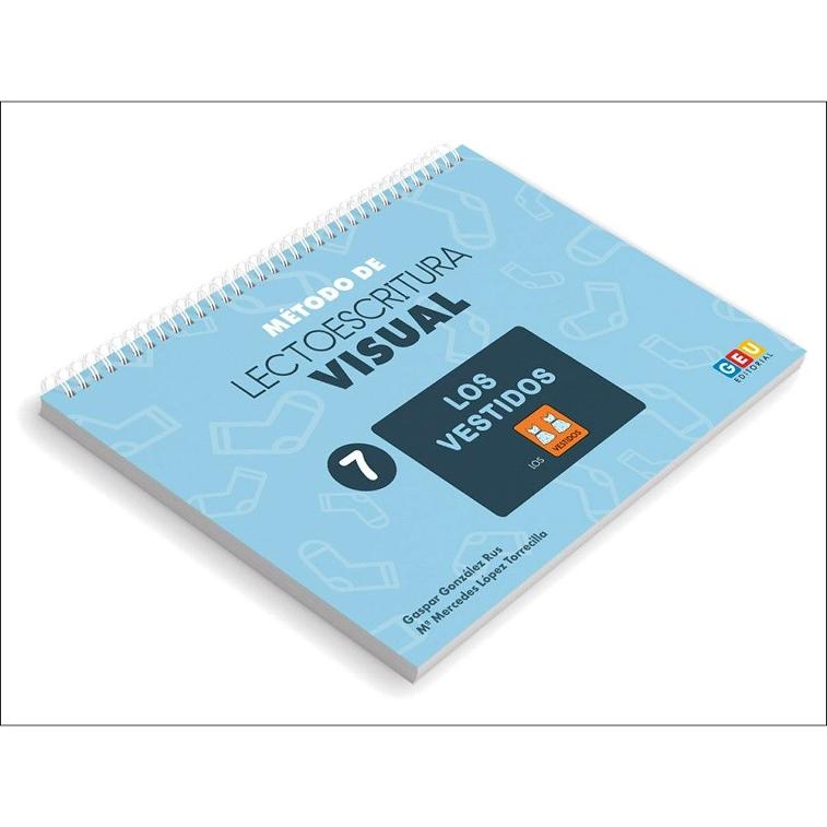 Método de lectoescritura visual 7. Los vestidos (Capa mole) 1