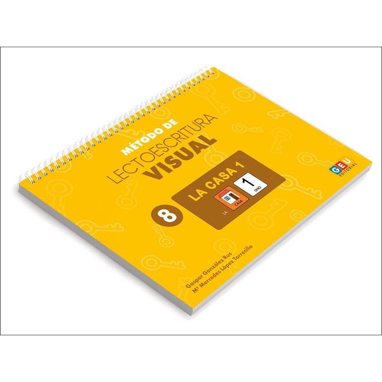 Método de lectoescritura visual 8. La casa 1(Tapa blanda) 1