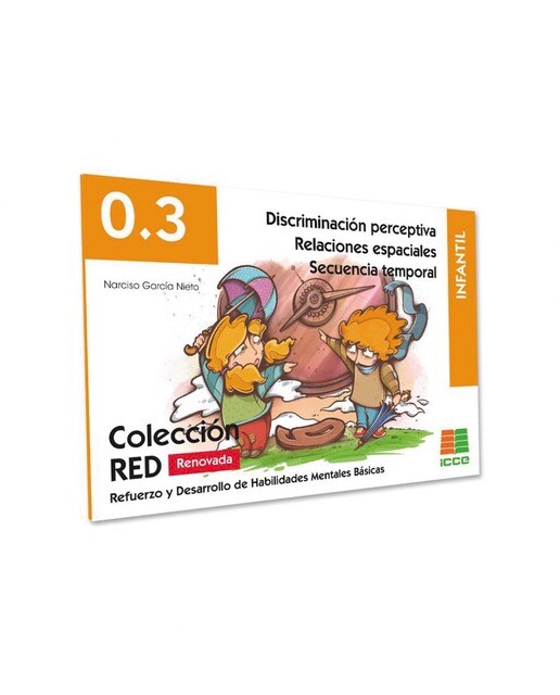 Imagen 0 de Red 0. 3 renovado: Discriminación perceptiva. Relaciones espaciales. Secuencia temporal (Tapa blanda)