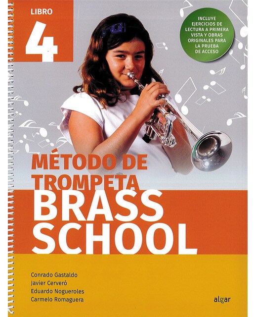 Imagen 0 de Método de trompeta. Brass school 4