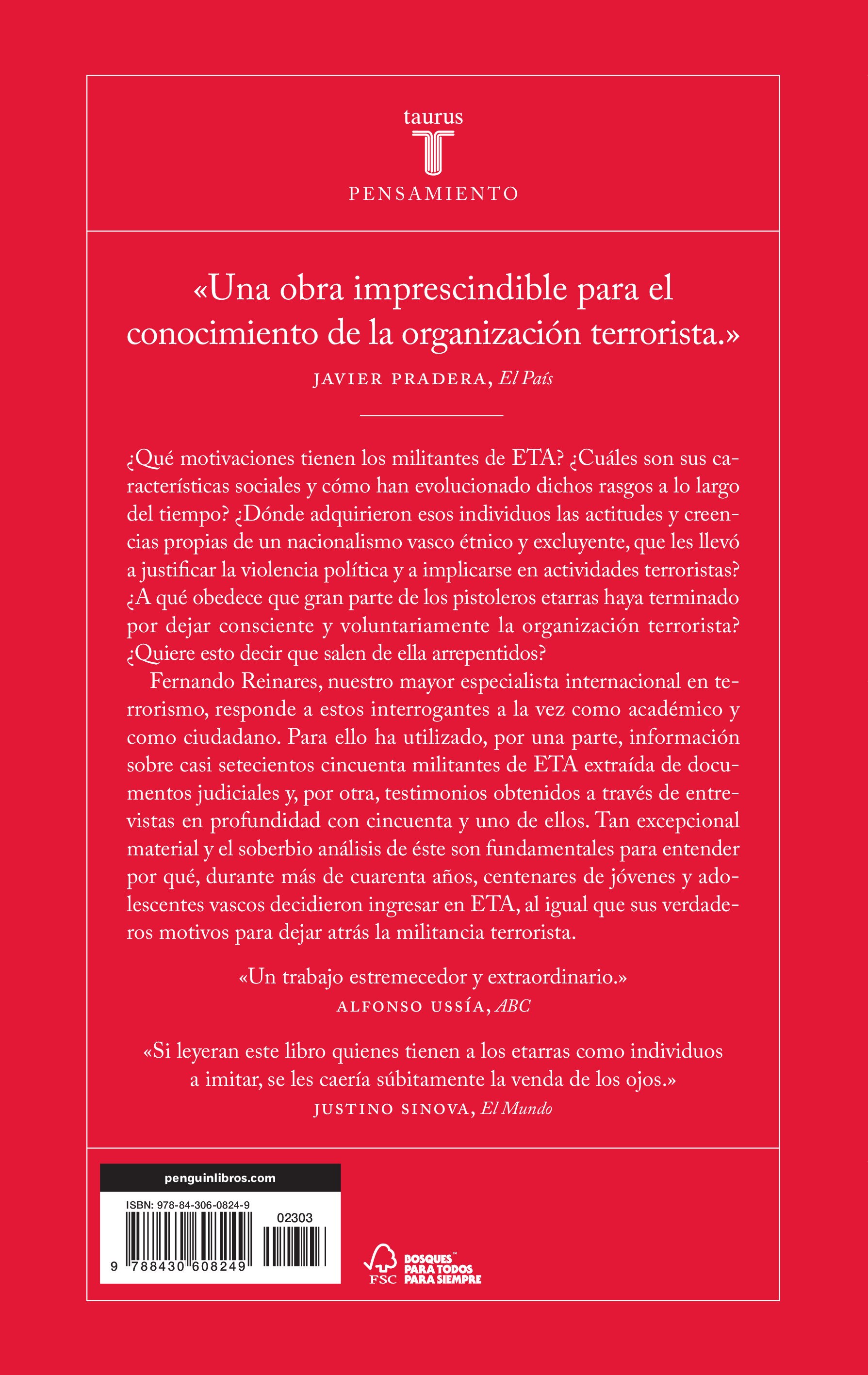 Patriotas de la muerte: Por qué han militado en ETA y cuándo abandonan (Capa mole) 2
