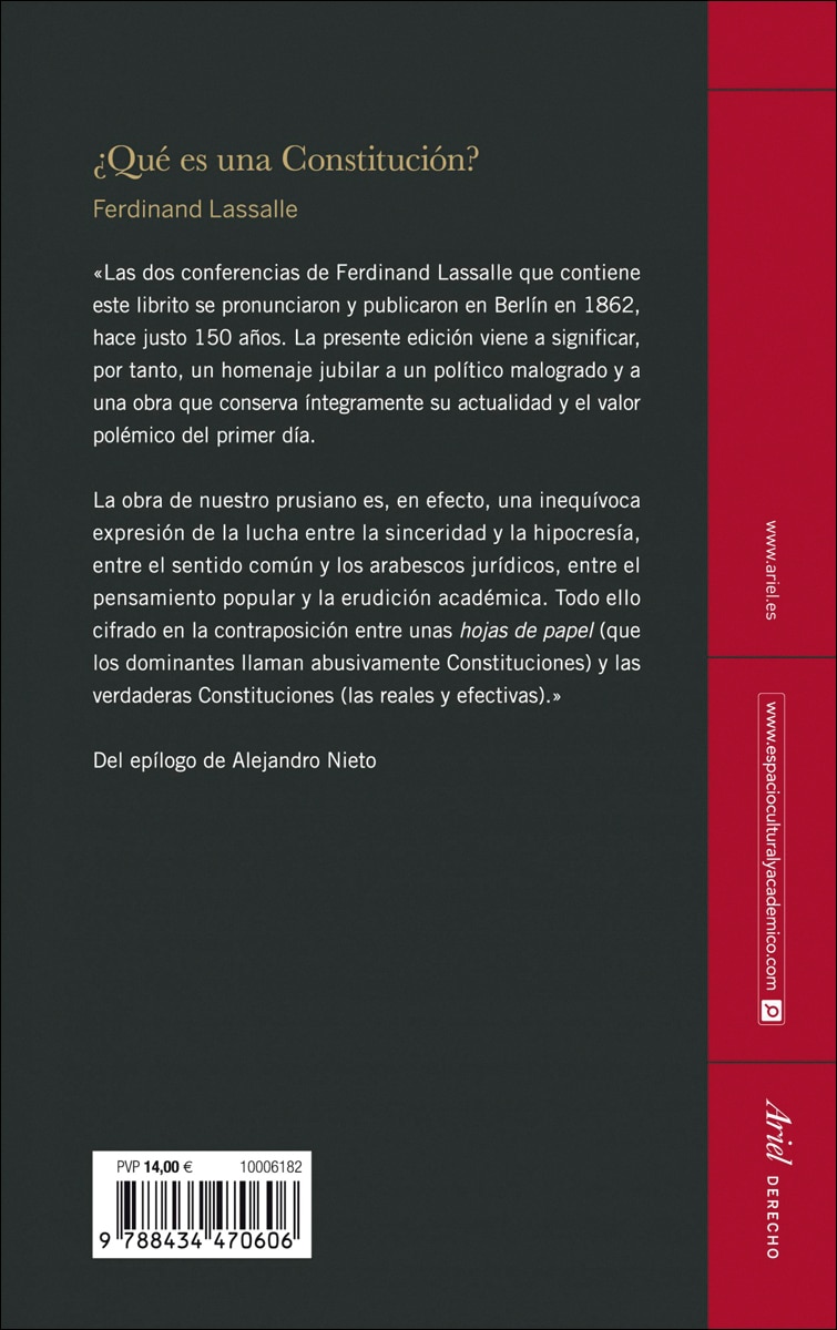 ¿Qué es una Constitución? (Capa mole com abas) 2