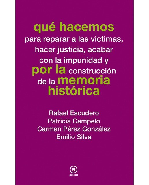 Qué hacemos por la memoria histórica(Tapa blanda) 1