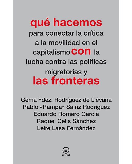 Qué hacemos con las fronteras(Tapa blanda) 1