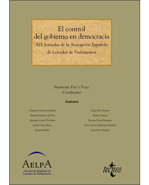 El control del gobierno en democracia