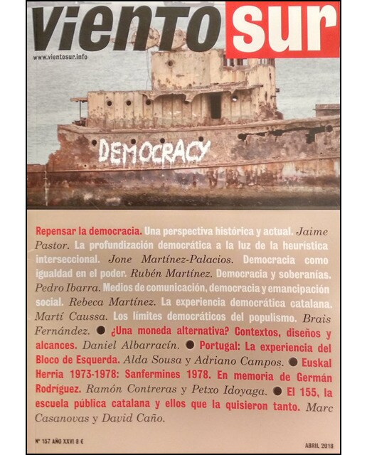 Viento sur 157: Repensar la democracia(Tapa blanda) 1