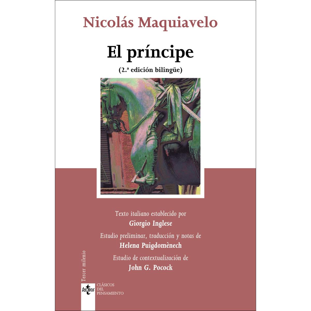 Imagem 0 de El príncipe: De Principatibus. Edición bilingüe (Capa mole com abas)