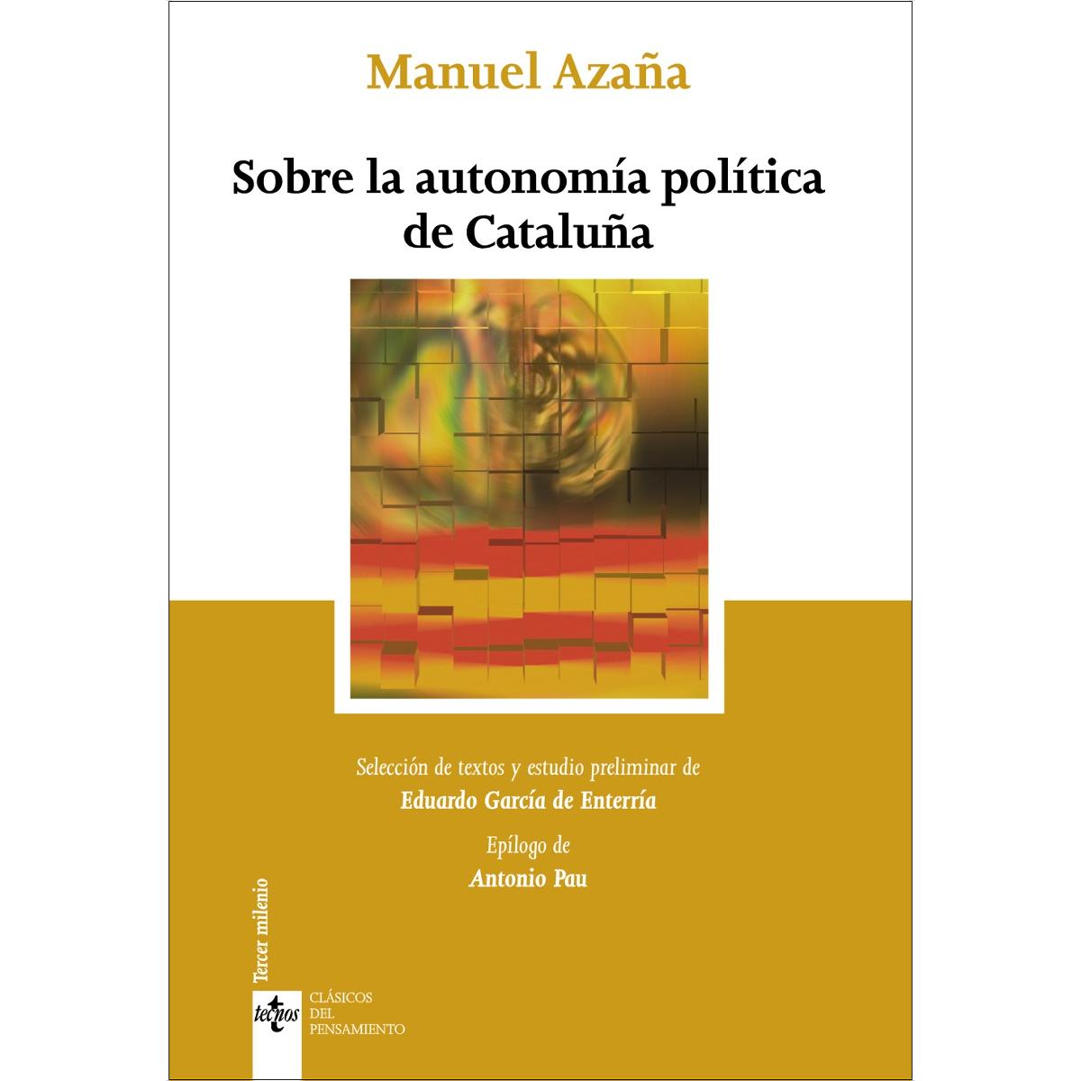 Sobre la autonomía política de Cataluña (Capa mole com abas) 1