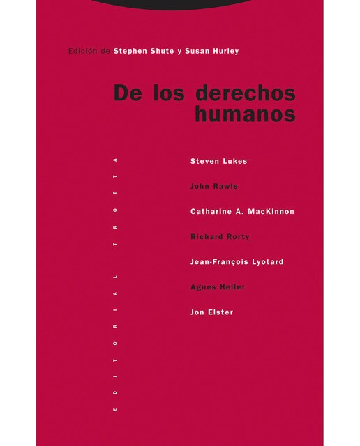 De los derechos humanos: Las conferencias Oxford Amnesty de 1993 (Capa mole) 1