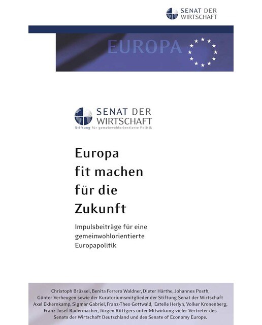 Europa fit machen für die Zukunft 1