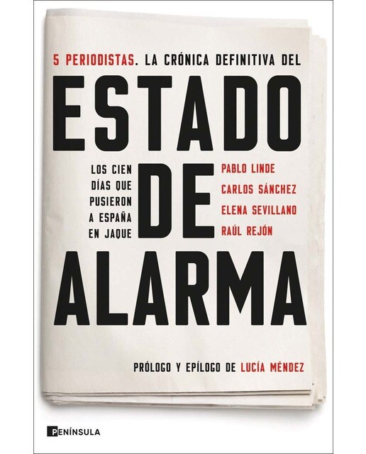 Estado de alarma: Los cien días que pusieron a España en jaque (Capa mole com abas) 1