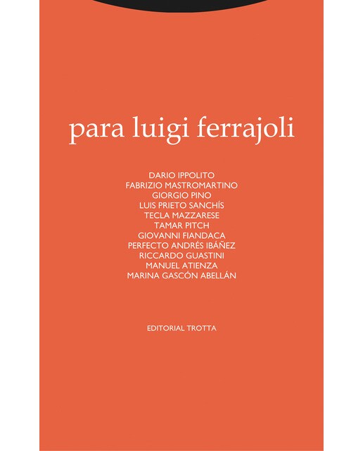 Para luigi ferrajoli(Tapa blanda) 1