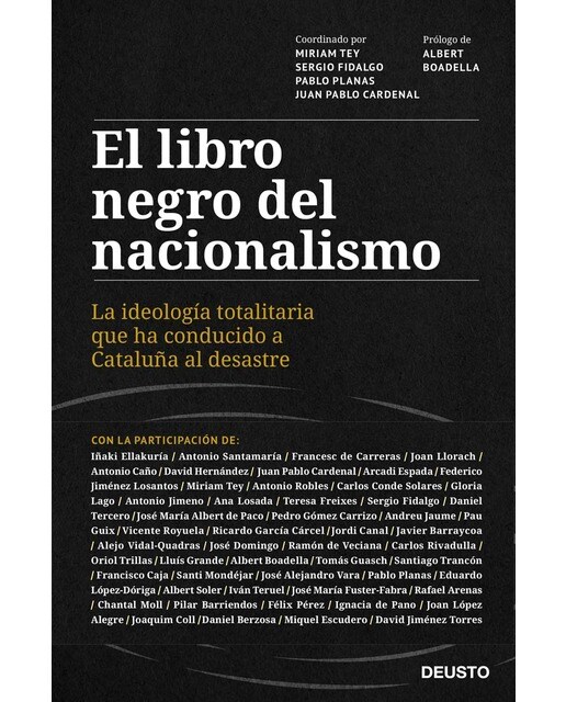 El libro negro del nacionalismo: La ideología totalitaria que ha conducido a Cataluña al desastre (Capa mole com abas) 1