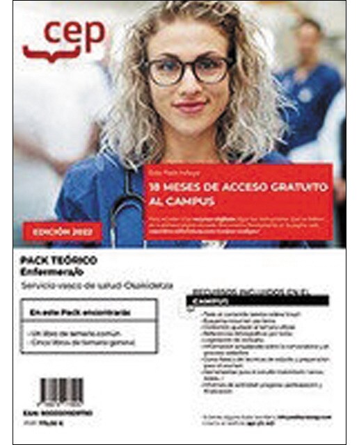 Pack teorico enfermera;o servicio vascode salud o