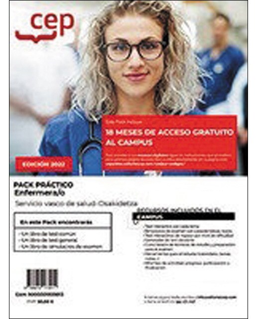 Pack practico enfermera;o servicio vasco de salud