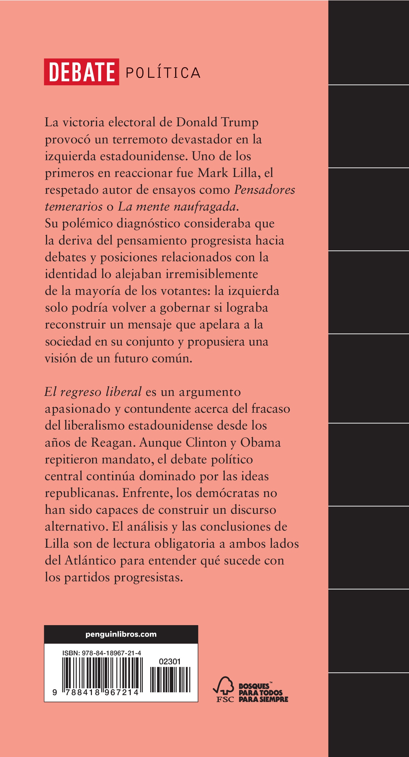 Imagen 2 de El regreso liberal: Más allá de la política de la identidad (Tapa blanda)