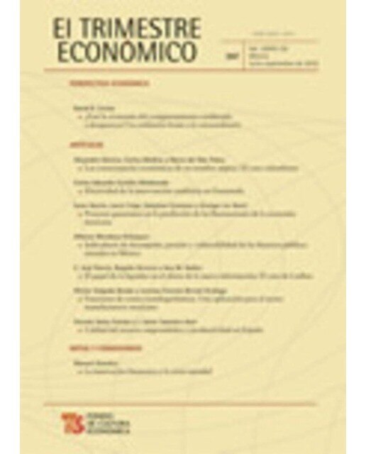 El trimestre económico núm.357.Vol.Xc (1) enero 1