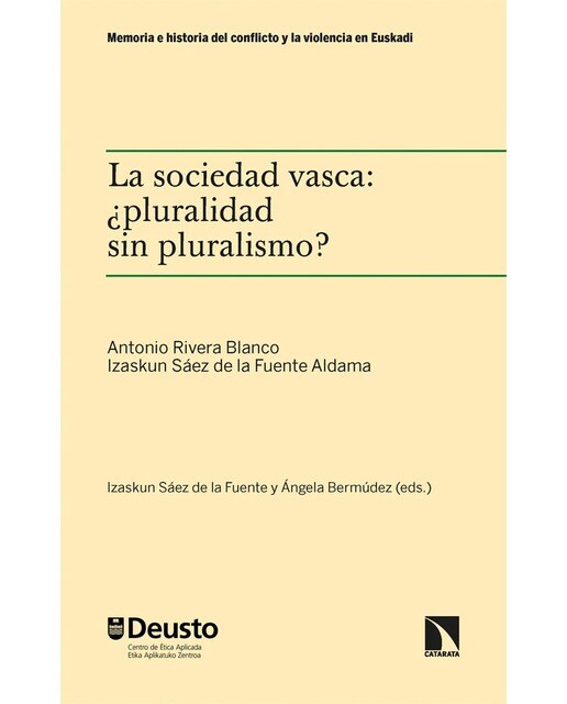 La sociedad vasca: ¿pluralidad sin pluralismo? (Capa mole) 1
