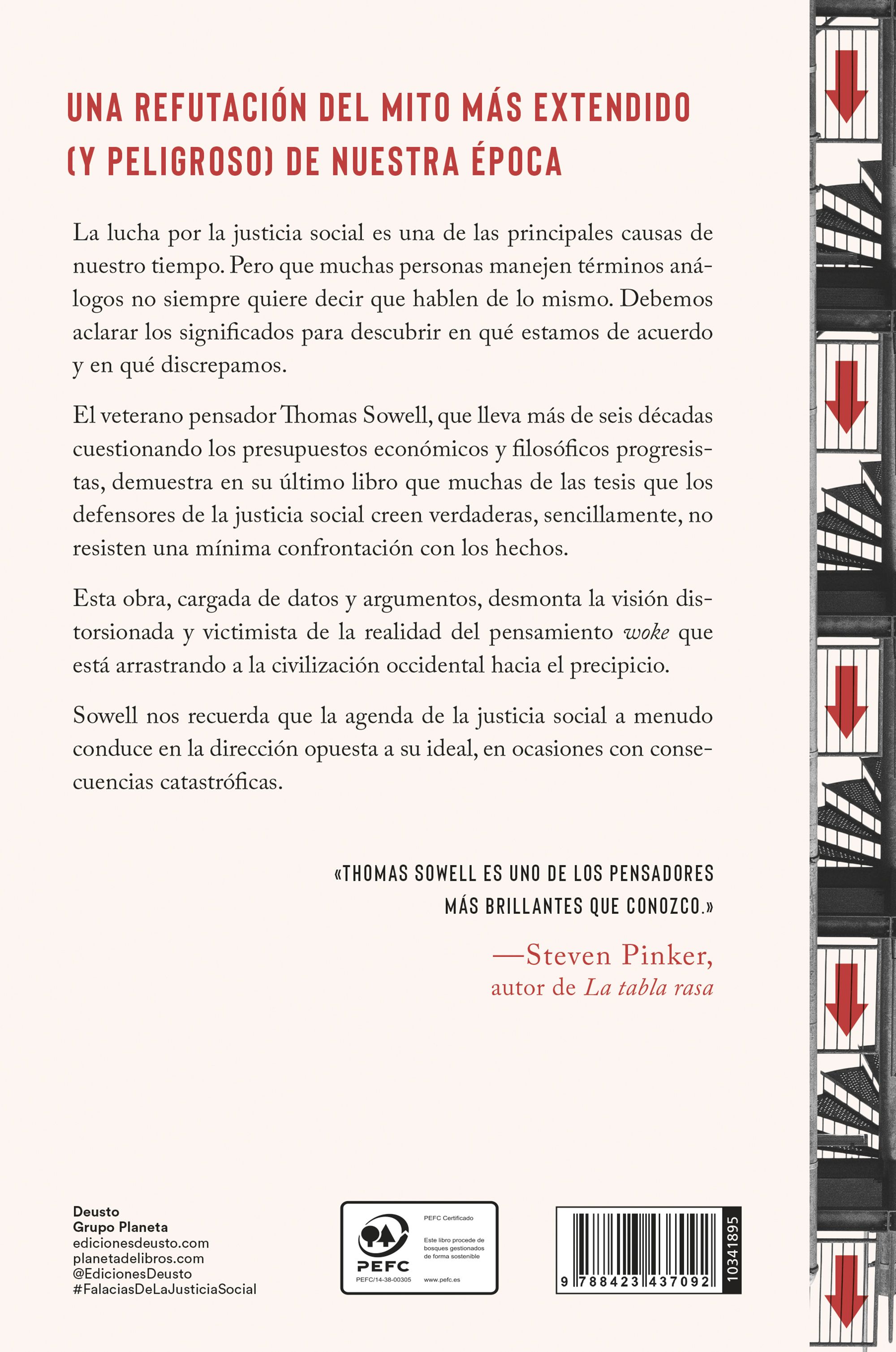 Falacias de la justicia social: El idealismo de la agenda social frente a la realidad de los hechos (Capa mole com abas) 2