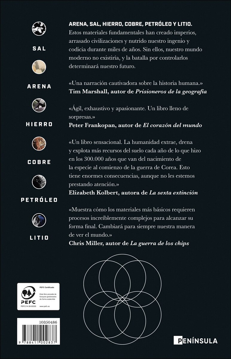 Material world: Arena, sal, acero, cobre, petróleo y litio. Construyeron el mundo. Transformarán el futuro (Tapa blanda con solapas) 2