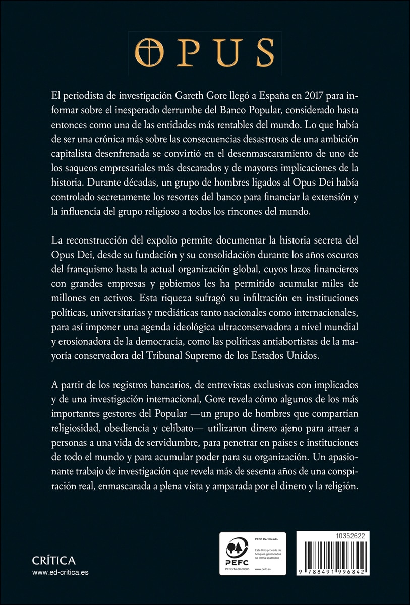 Opus: Ingeniería financiera, manipulación de personas y el auge de la extrema derecha en el seno de la Iglesia católica 2