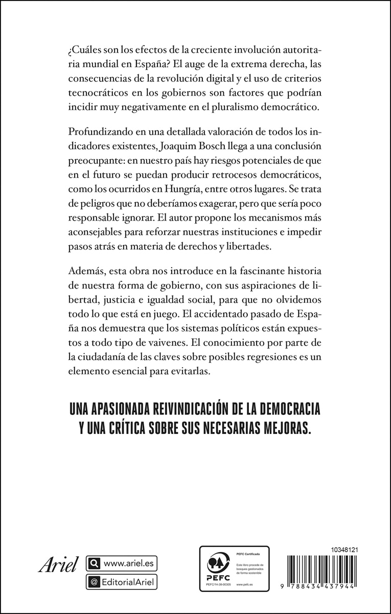 Jaque a la democracia: España ante la amenaza de la deriva autoritaria mundial (Capa mole com abas) 2