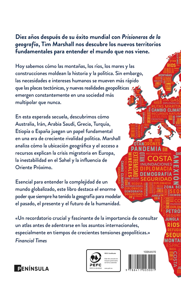 El poder de la geografía: Los diez territorios que desafían nuestro futuro (Capa mole com abas) 2