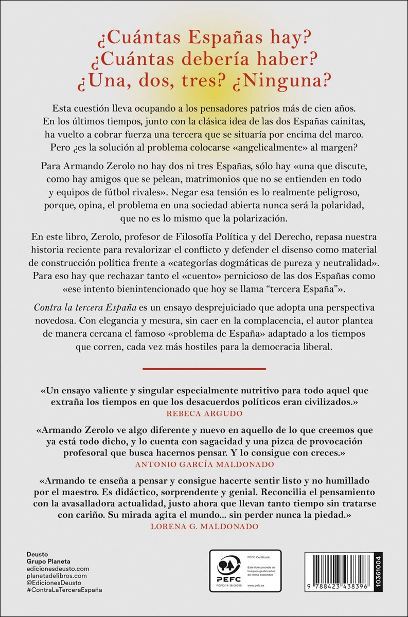 Contra la tercera España  (Tapa blanda Tapa blanda con solapas) 2