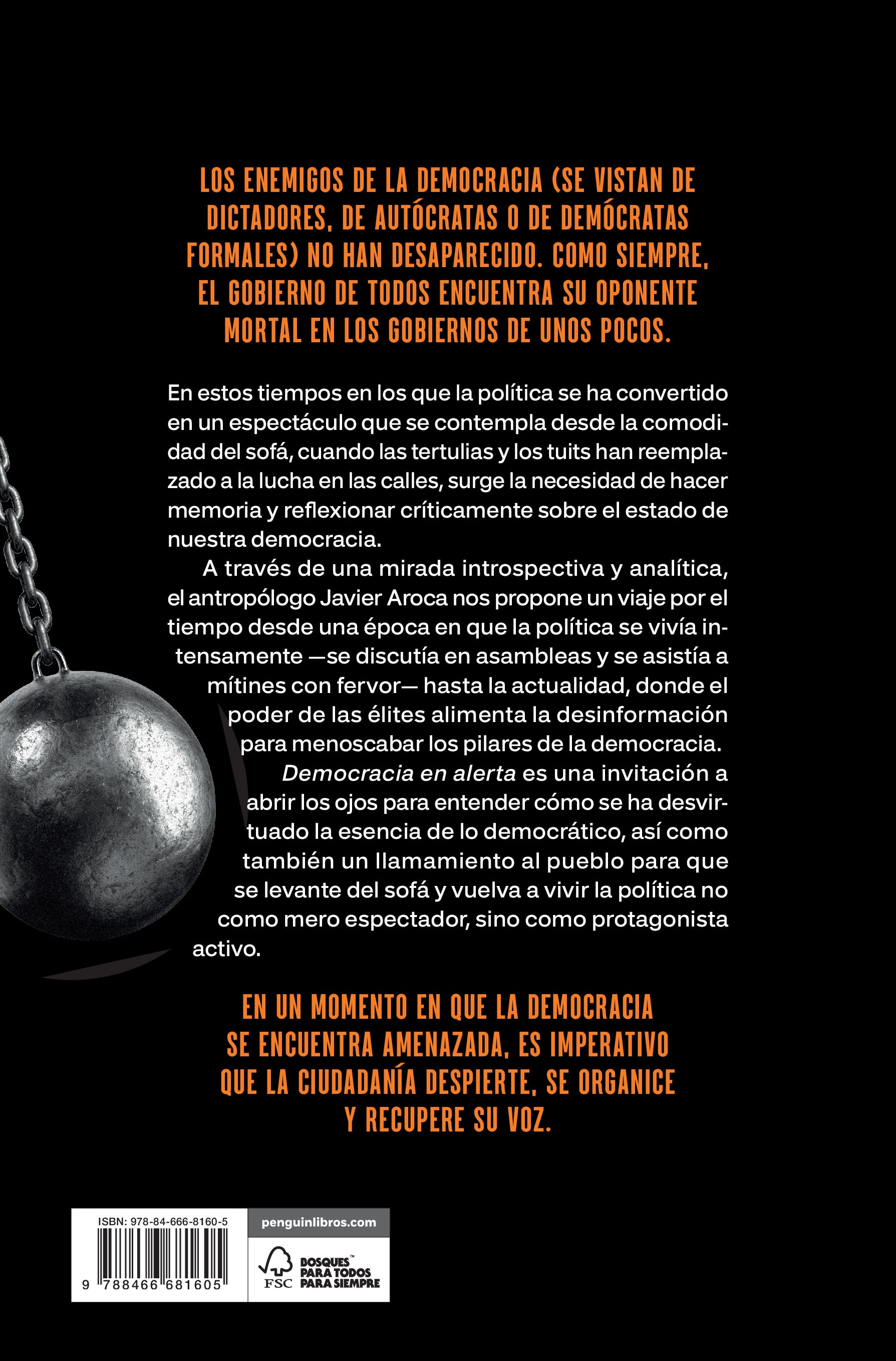 Democracia en alerta: La política desde el sofá (Capa mole) 2