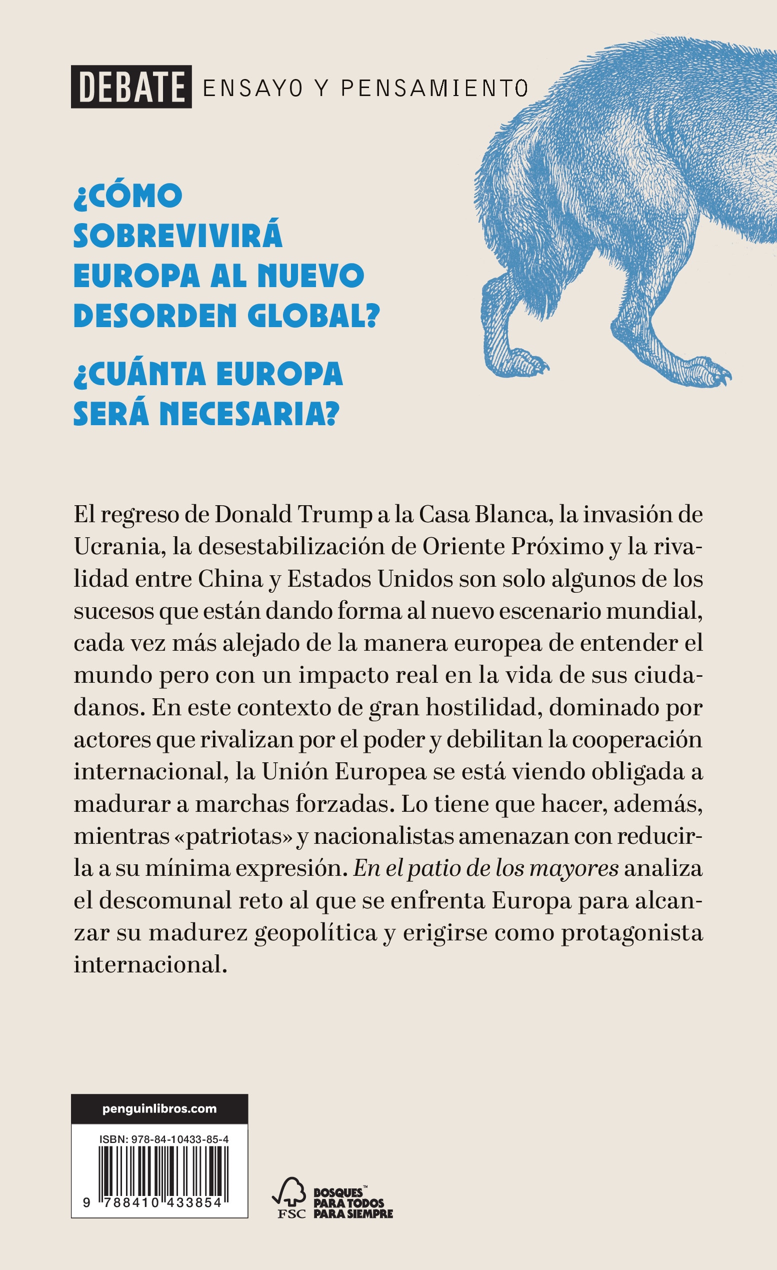 En el patio de los mayores: Europa ante un mundo hostil (Capa mole) 2