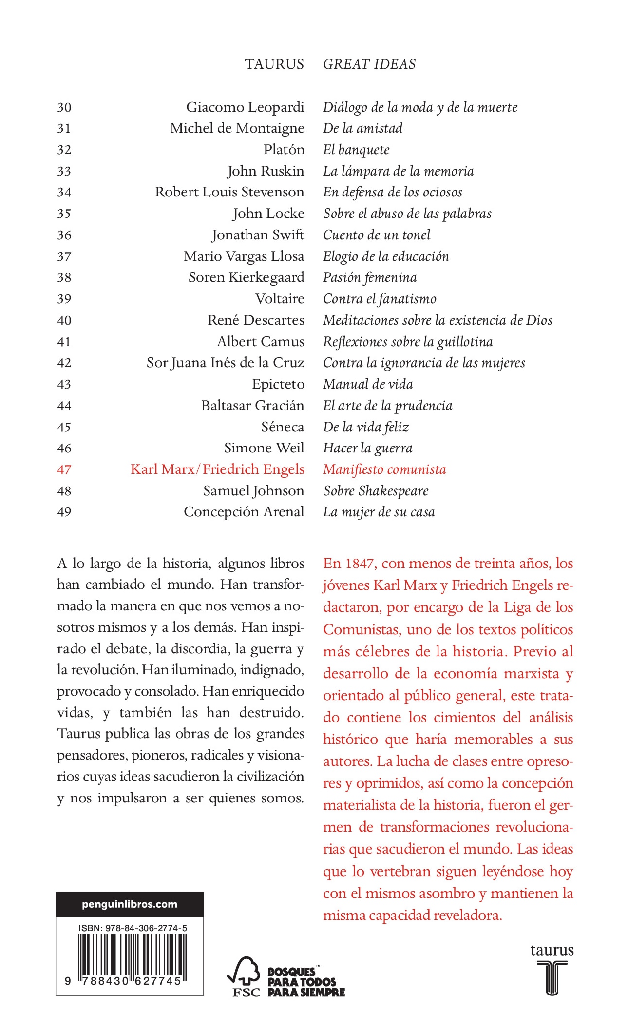 Manifiesto comunista (Serie Great Ideas) (Capa mole) 2