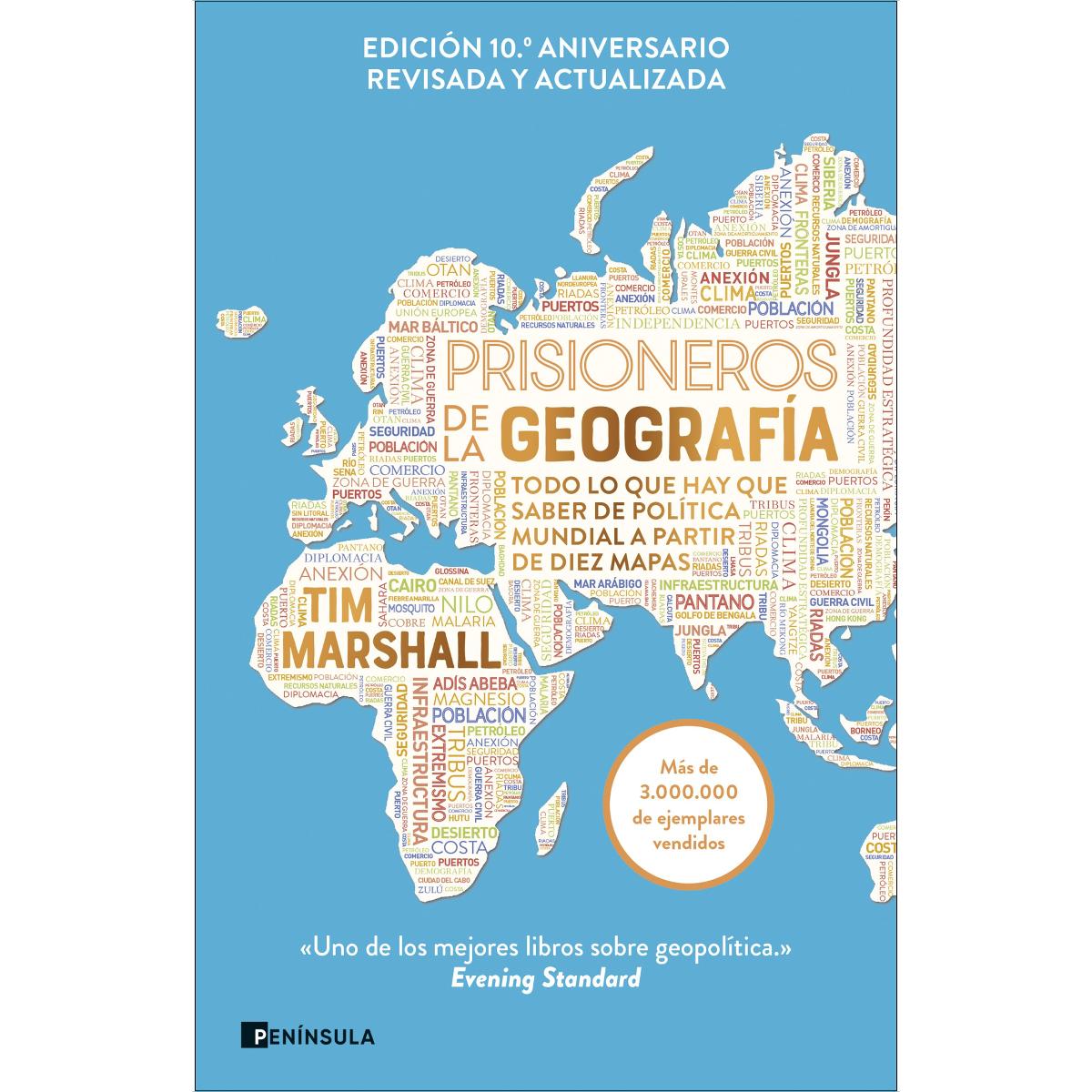 Imagem 0 de Prisioneros de la geografía (Nueva edición revisada y ampliada): Todo lo que hay que saber de política mundial a partir de diez  (Capa mole com abas)