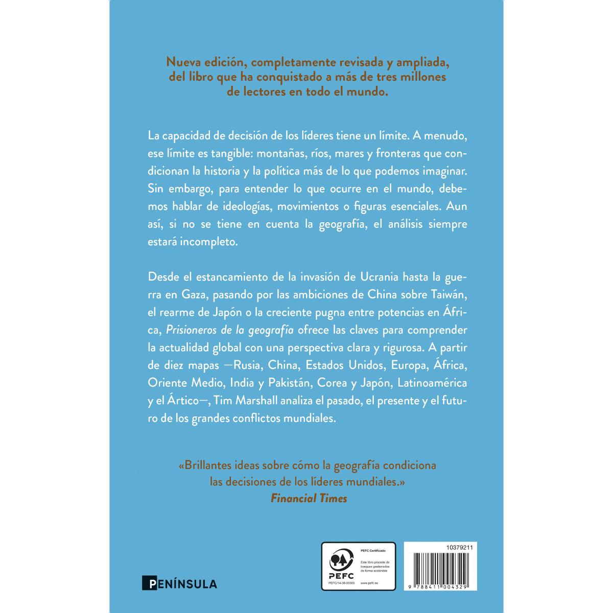 Prisioneros de la geografía (Nueva edición revisada y ampliada): Todo lo que hay que saber de política mundial a partir de diez  (Capa mole com abas) 2