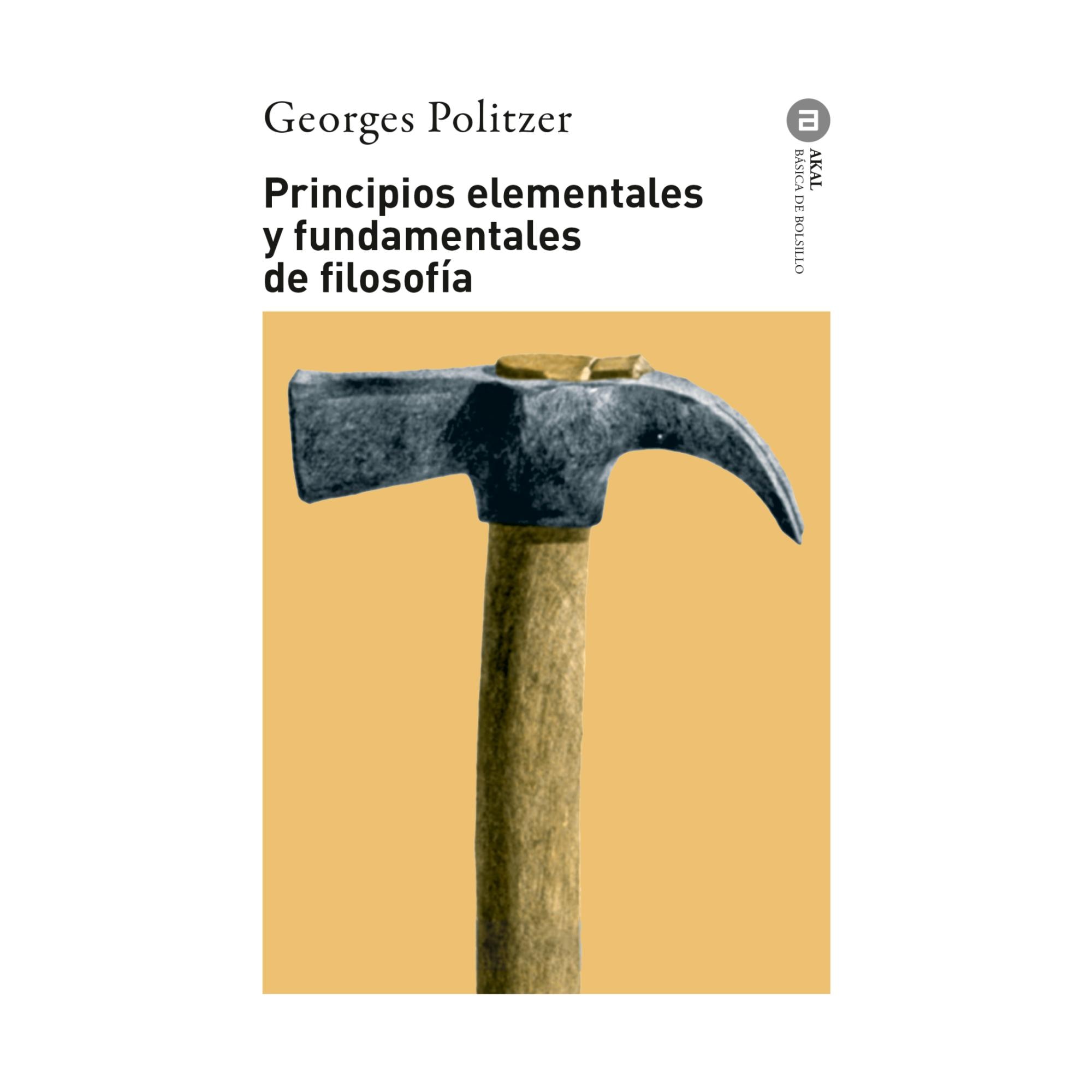 Imagem 0 de Principios elementales y fundamentales de filosofía (Bolso) (Capa mole)