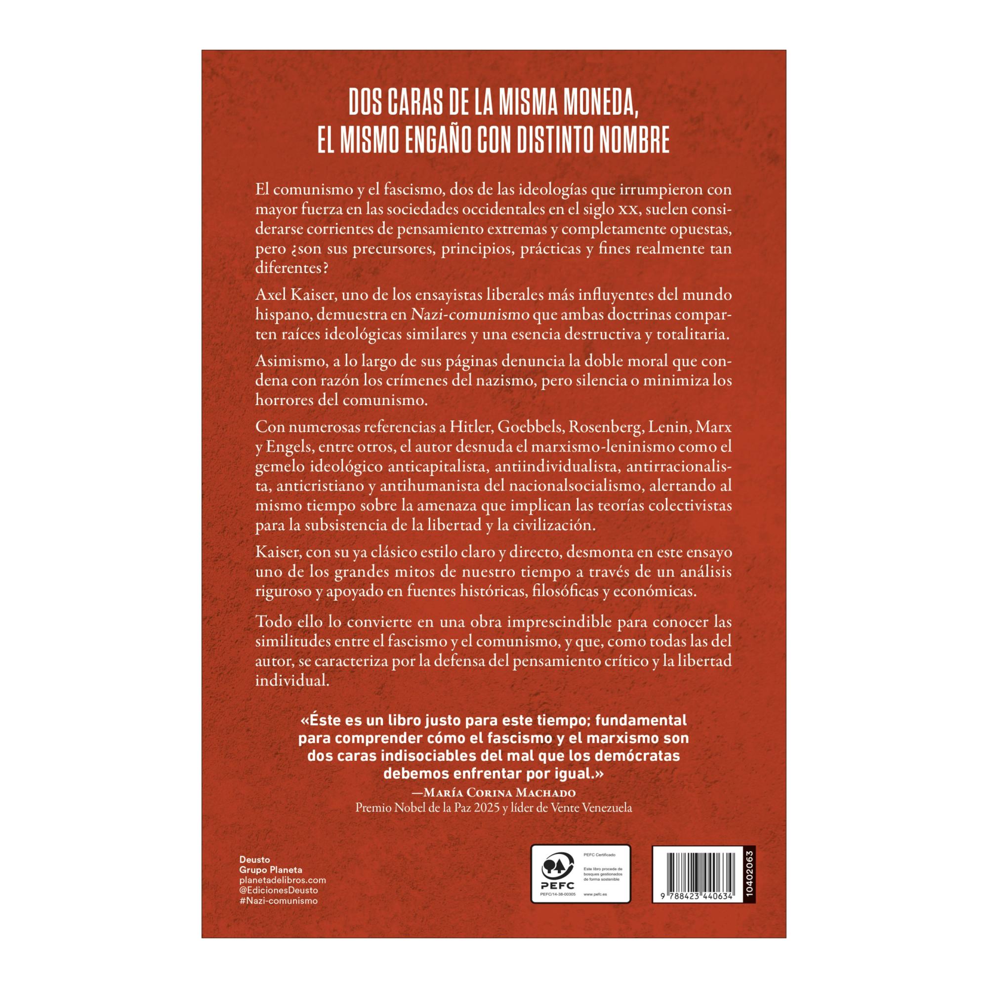 NAZI-COMUNISMO  (Capa Mole com Lapelas) 2