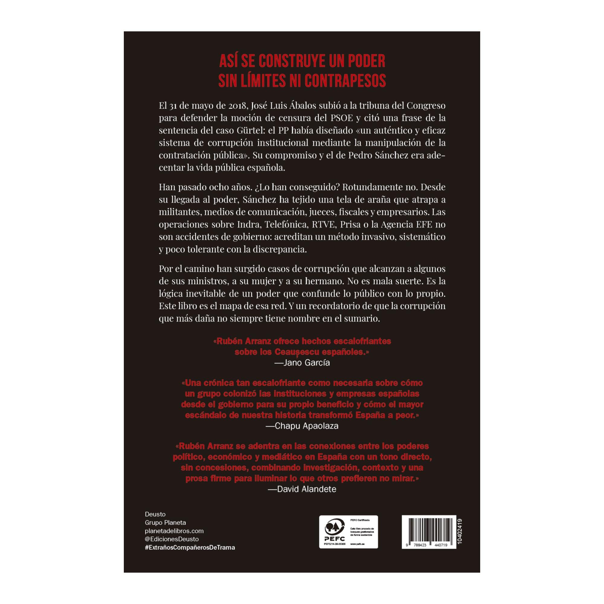 EXTRAÑOS COMPAÑEROS DE TRAMA  (Capa Mole com Lapelas) 2