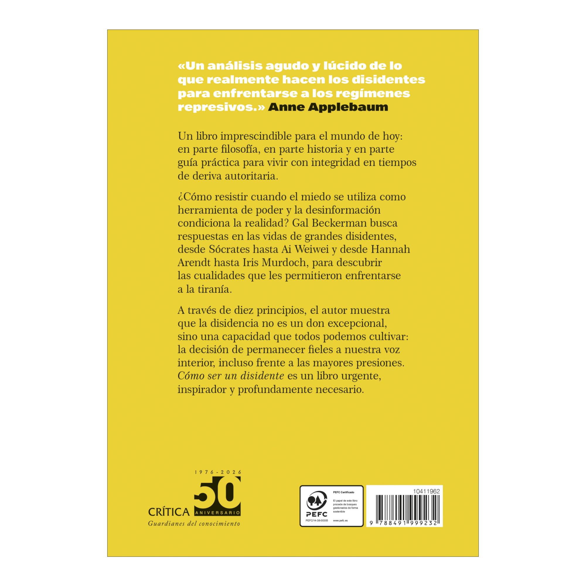 Imagen 2 de CÓMO SER UN DISIDENTE (Tapa blanda con solapas)