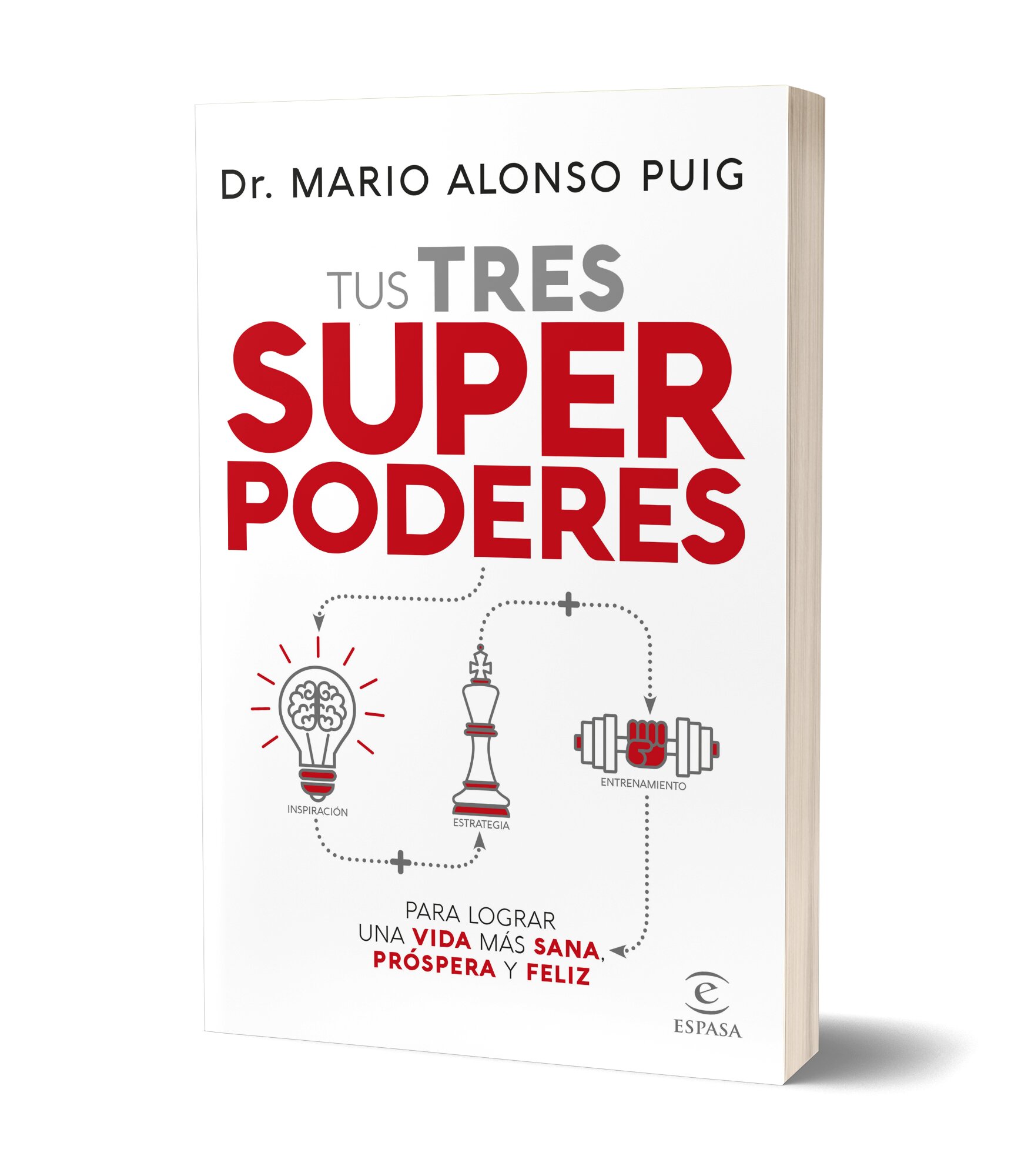 Tus tres superpoderes para lograr una vida más sana, próspera y feliz (Capa mole com abas) 2
