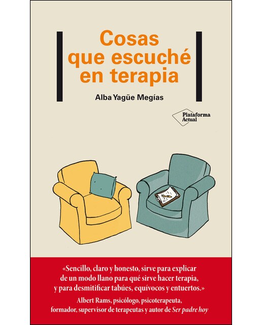 Cosas que escuché en terapia(Tapa blanda con solapas) 1