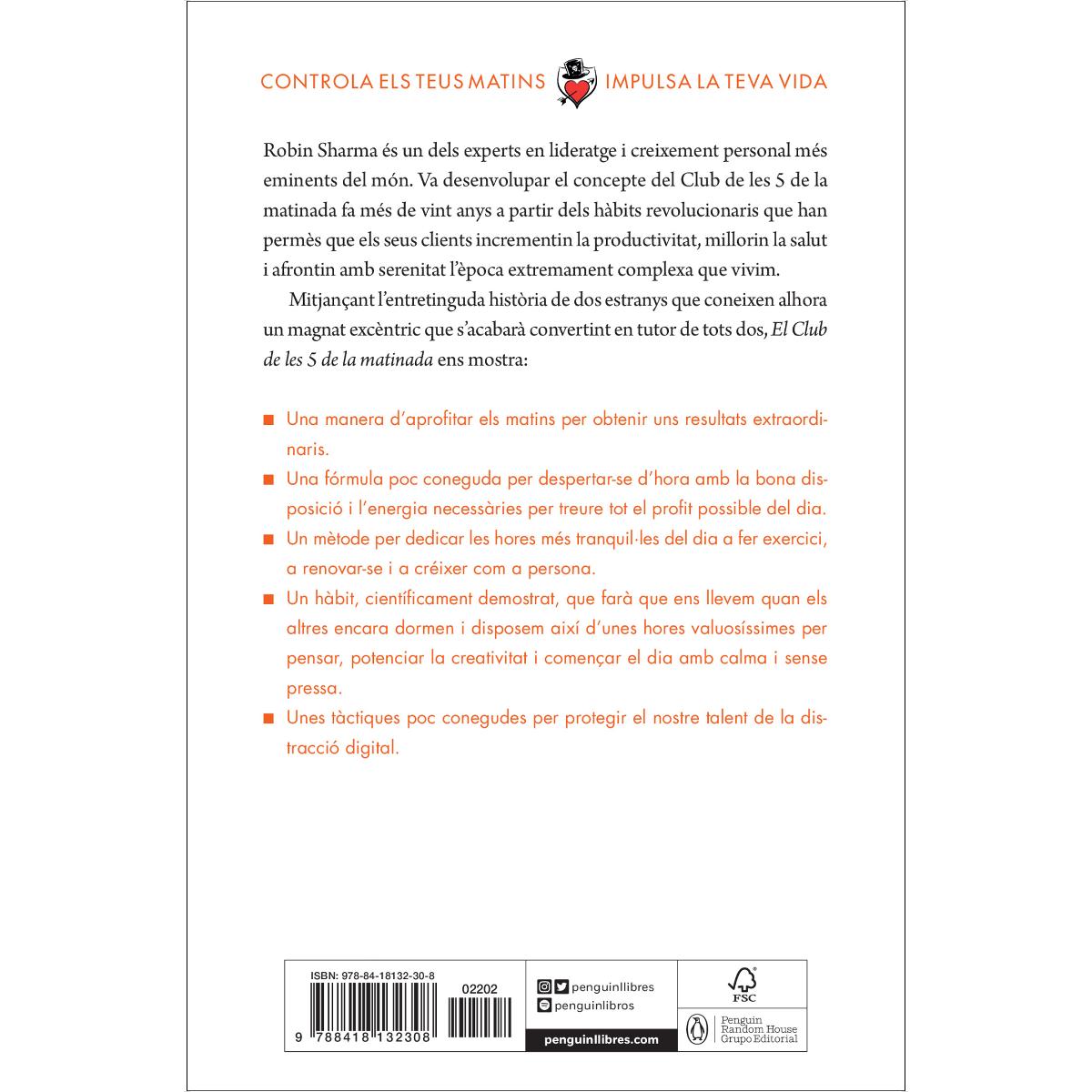 El Club de les 5 de la matinada: Controla els teus matins, impulsa la teva vida (Capa mole) 2
