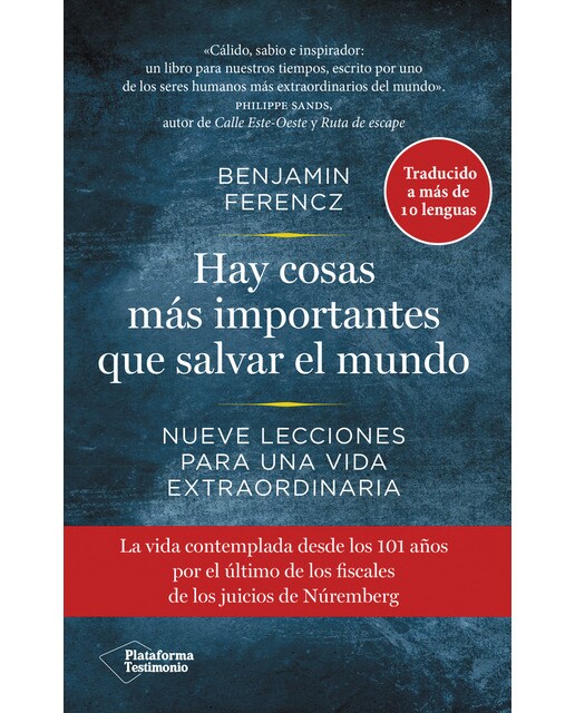 Hay cosas más importantes que salvar el mundo: Nueve lecciones para una vida extraordinaria (Capa mole com abas) 1
